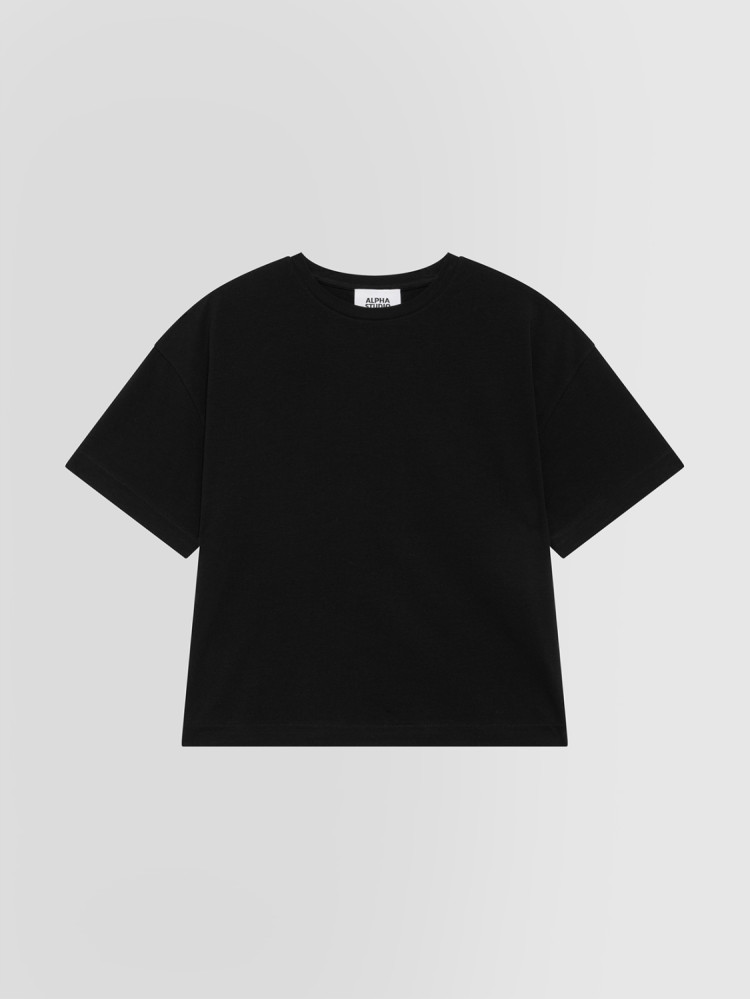 CREW NECK JERSEY T-SHIRT