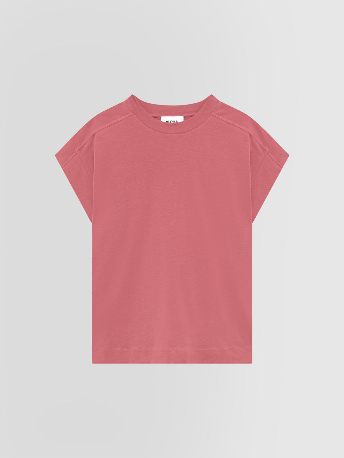 ALPHA STUDIO: T-SHIRT IN JERSEY STRETCH