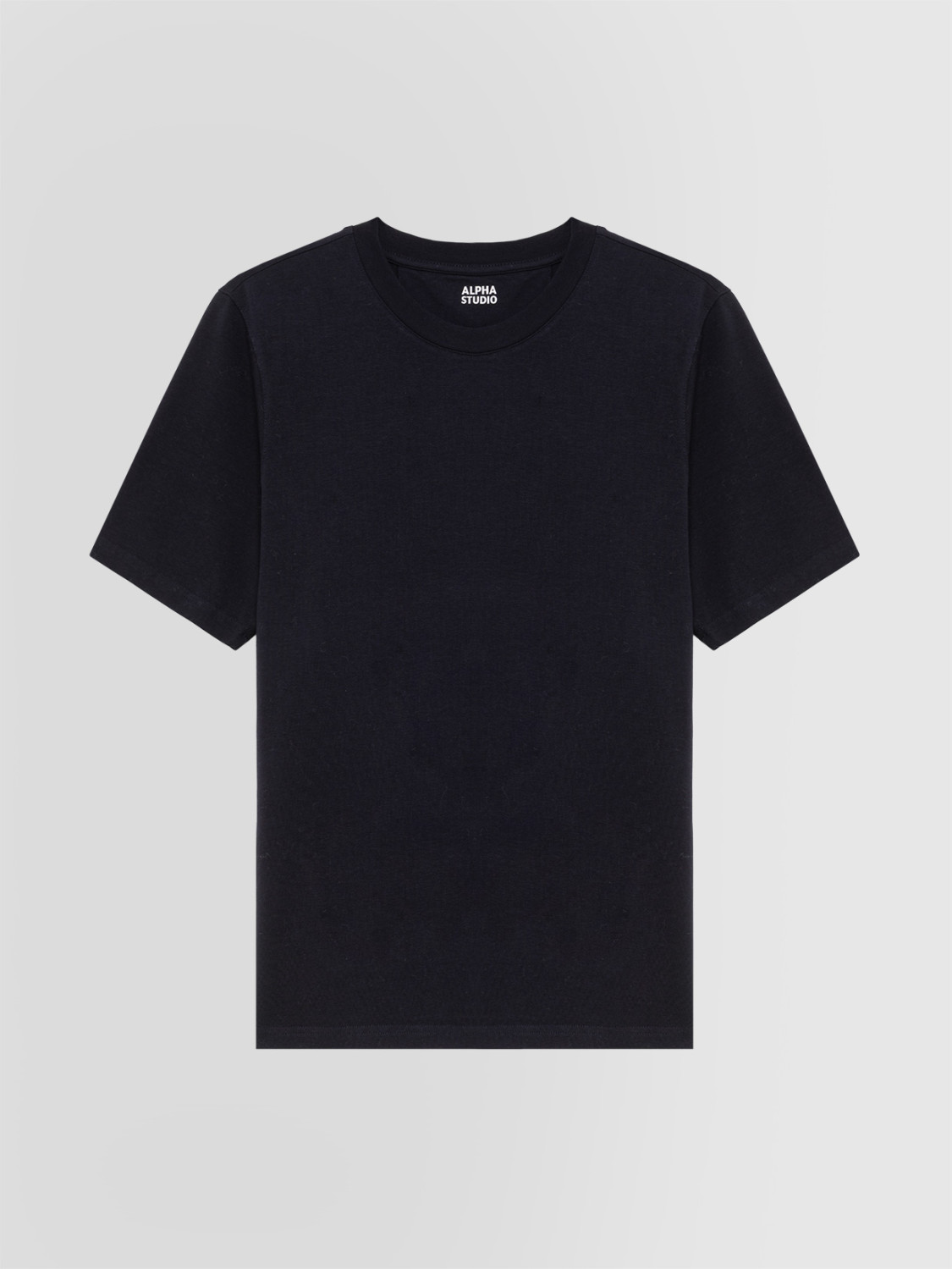 ALPHA STUDIO: T-SHIRT EN JERSEY STRETCH