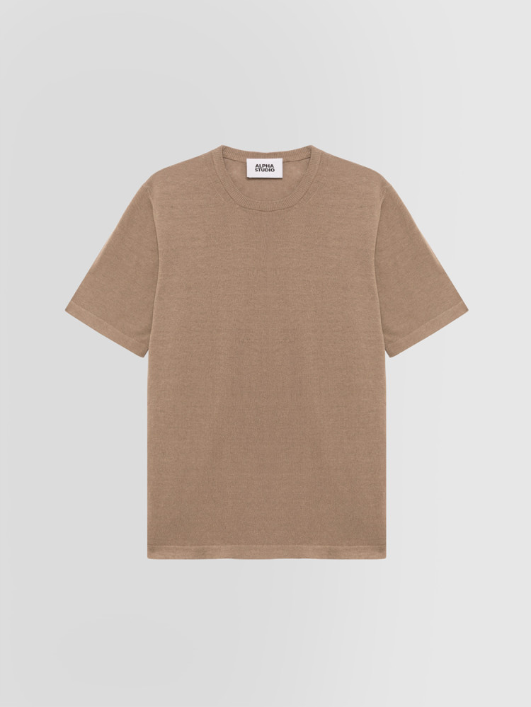 CAMISETA DE LINO Y ALGODÓN