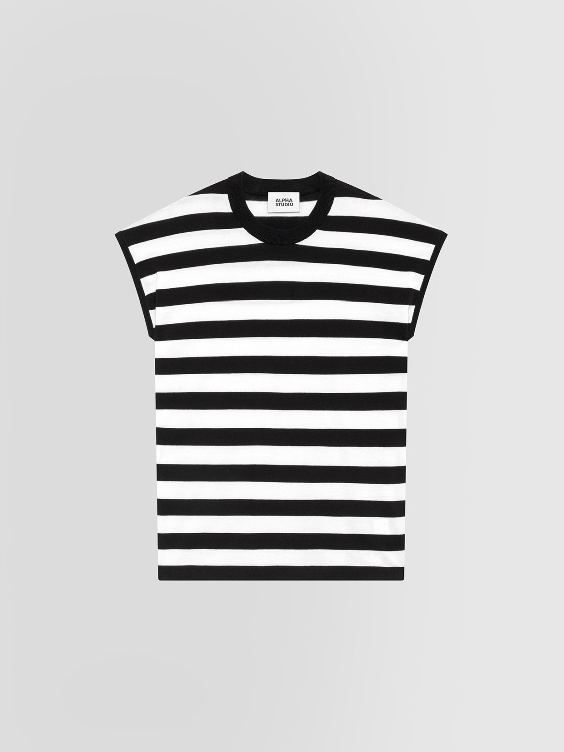 ALPHA STUDIO: T-SHIRT RIGHE MIX