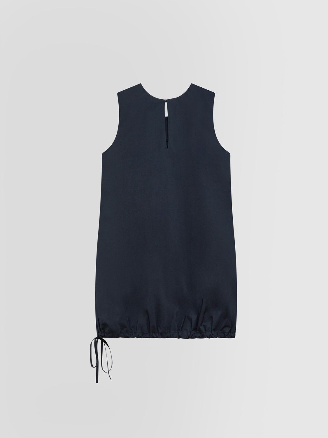 ALPHA STUDIO: TECHNICAL COTTON SHORT DRESS
