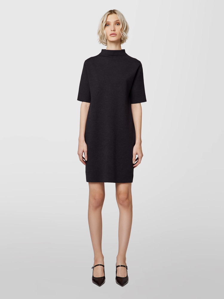 MINI DRESS IN FABRIC KNIT