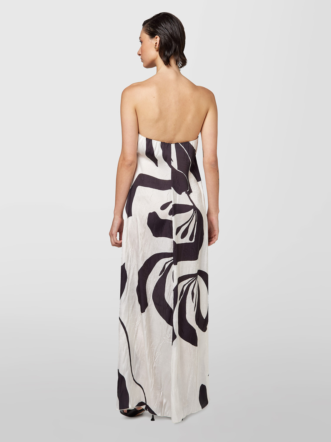 ALPHA STUDIO: CRIKLE FLOWER DRESS