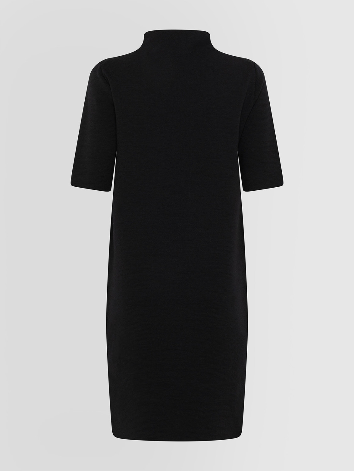 ALPHA STUDIO: SHOULDER PAD TURTLE NECK SWEATER DRESS