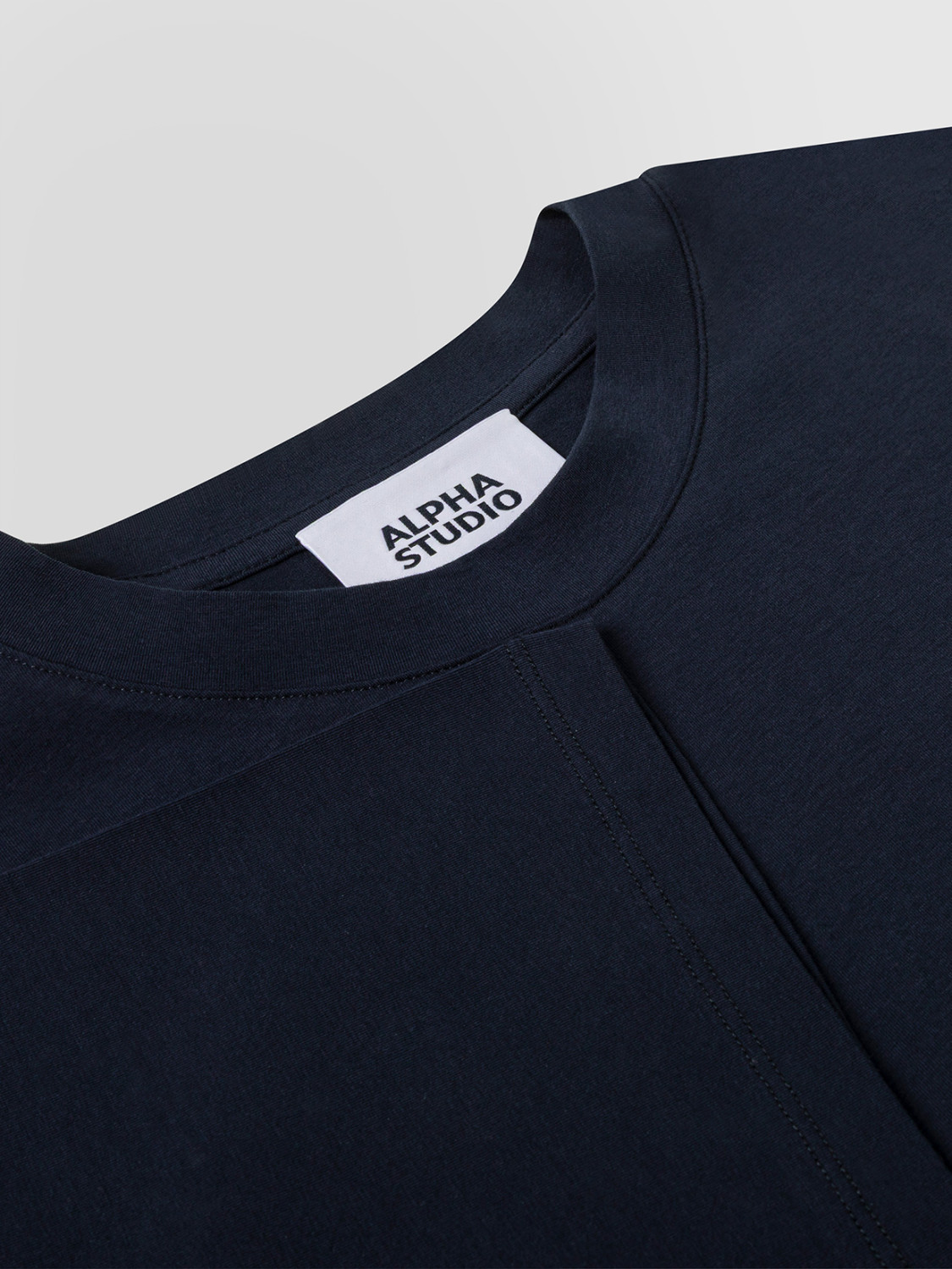 ALPHA STUDIO: STRETCH JERSEY DRESS