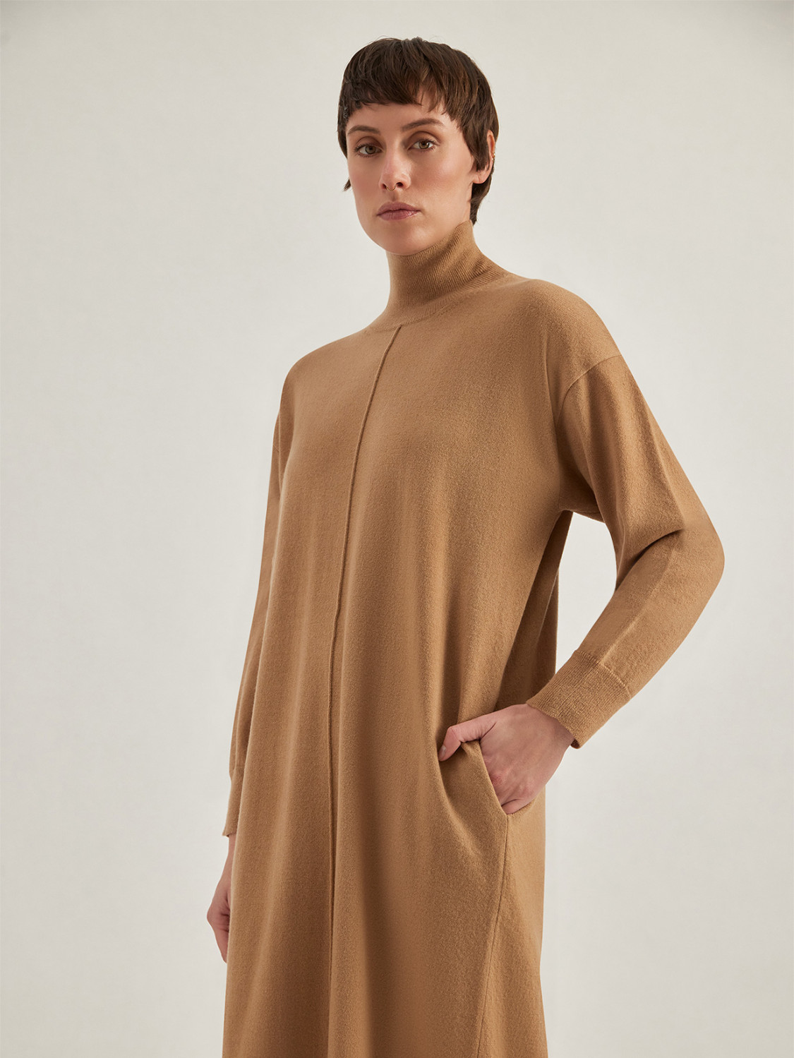 ALPHA STUDIO: DRESS IN GEELONG WOOL