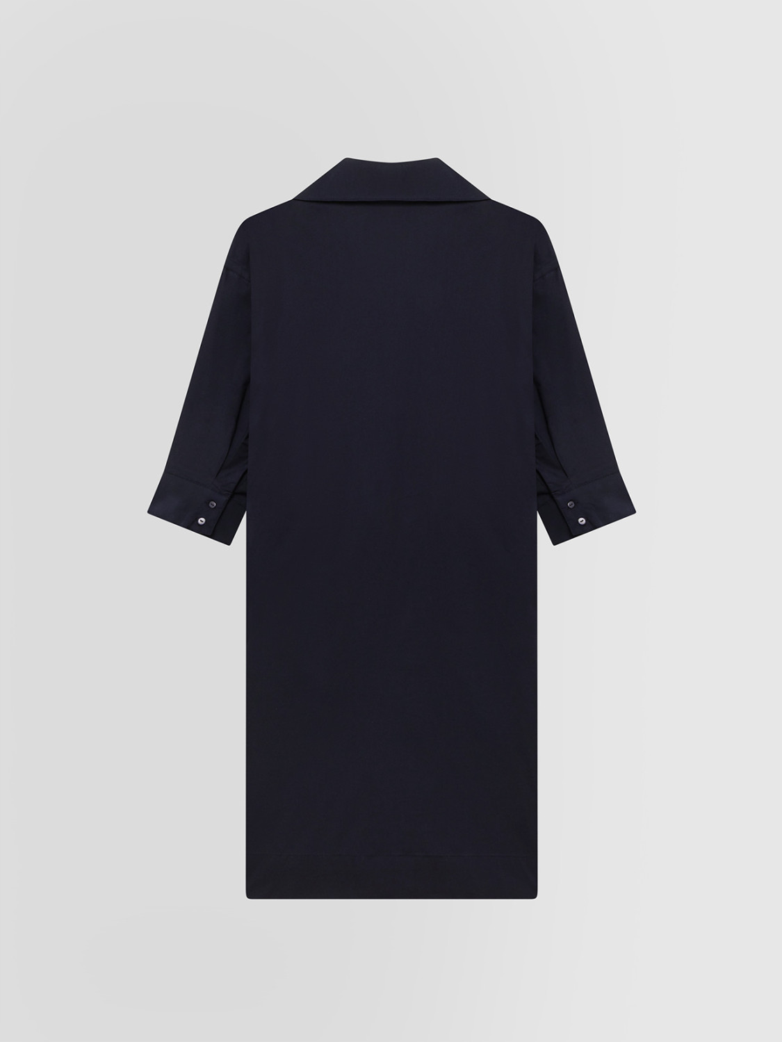 ALPHA STUDIO: POLO DRESS IN POPLIN