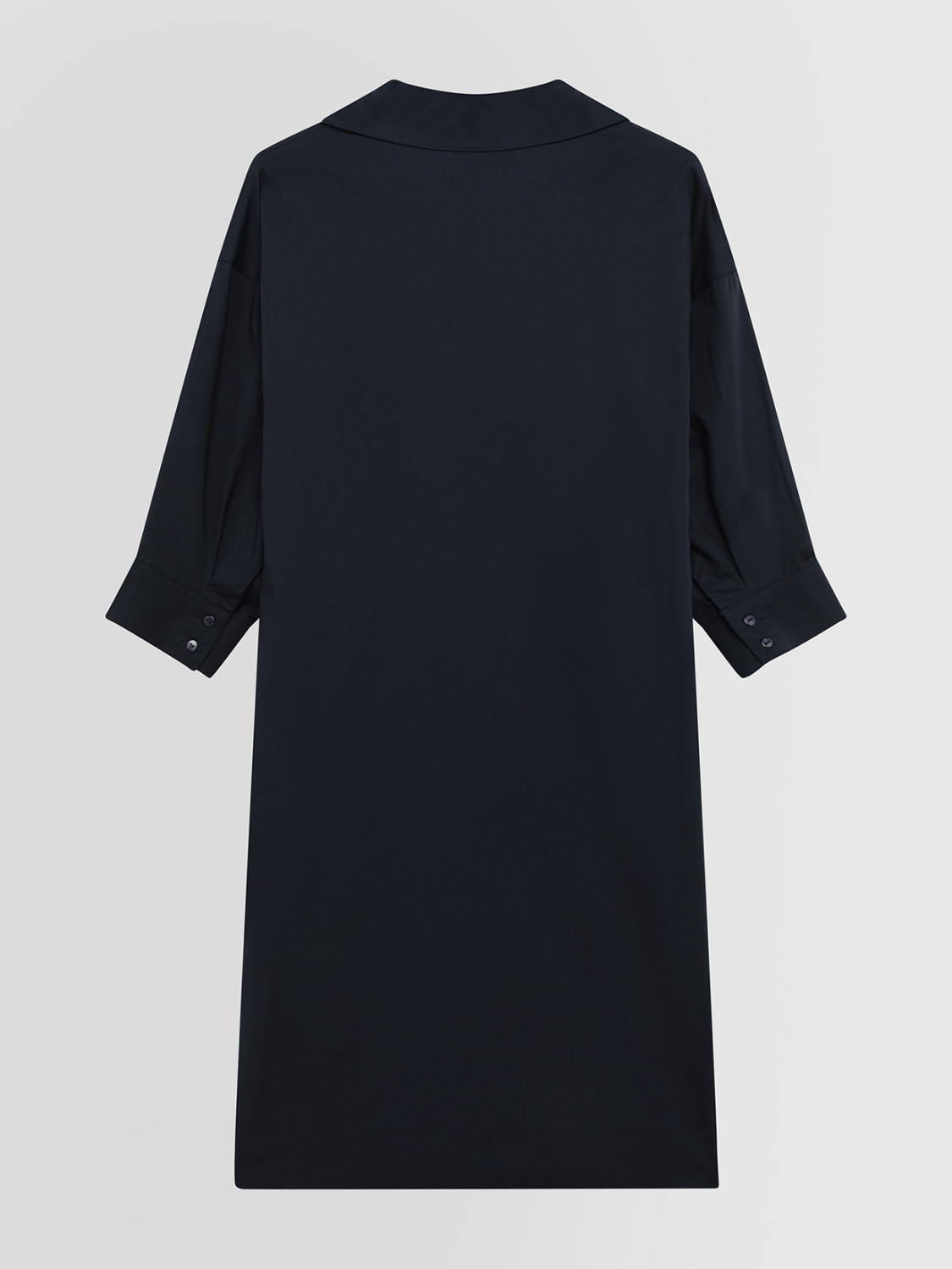 ALPHA STUDIO: POLO DRESS IN POPLIN