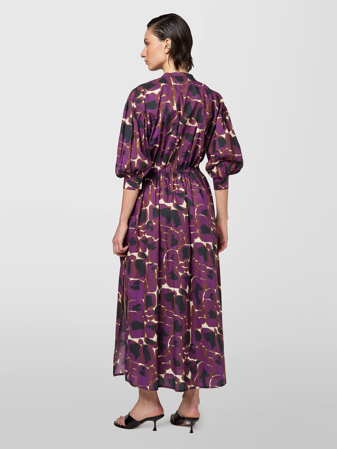 ALPHA STUDIO: ETHNIC PRINT DRESS