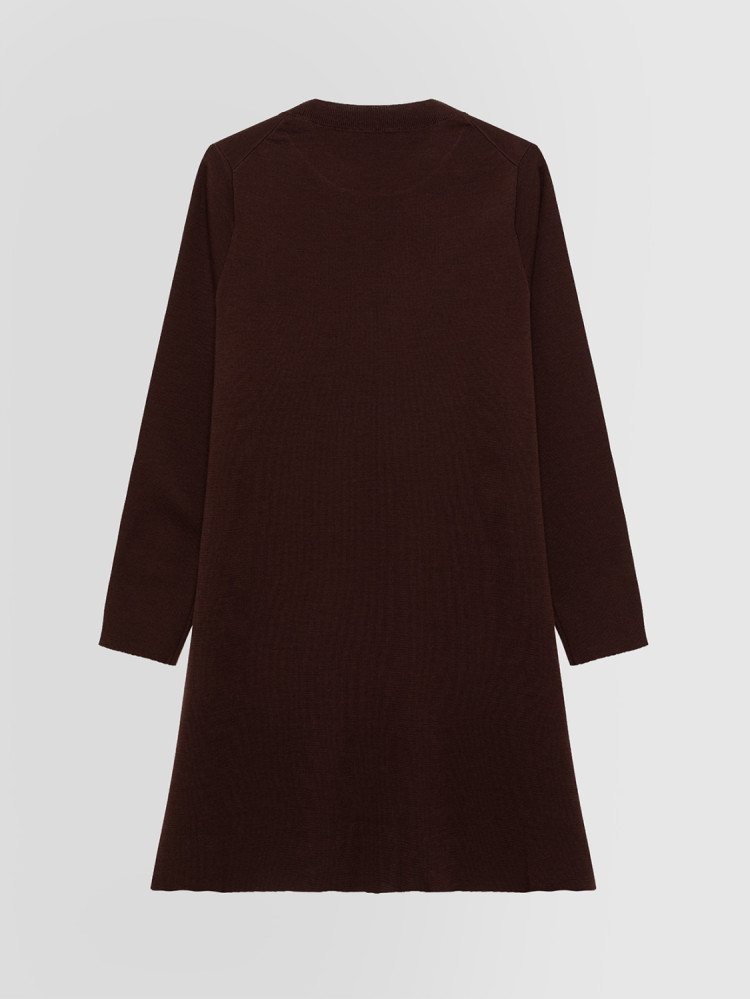 ROBE ÉVASÉE EN MAILLE