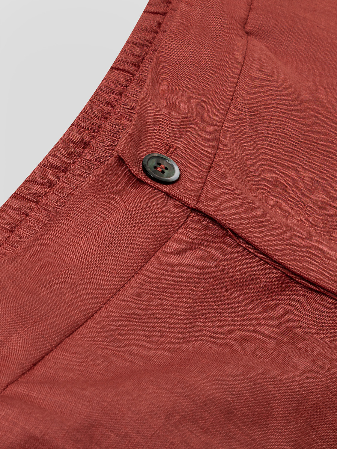 ALPHA STUDIO: BERMUDA IN TELA DI LINO