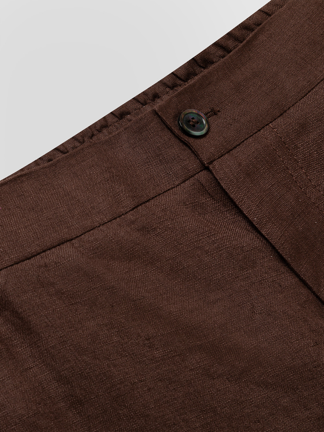 ALPHA STUDIO: BERMUDA IN TELA DI LINO