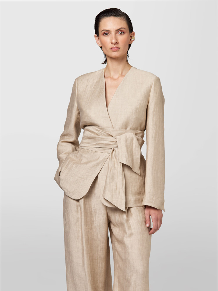 BLAZER IN LINO