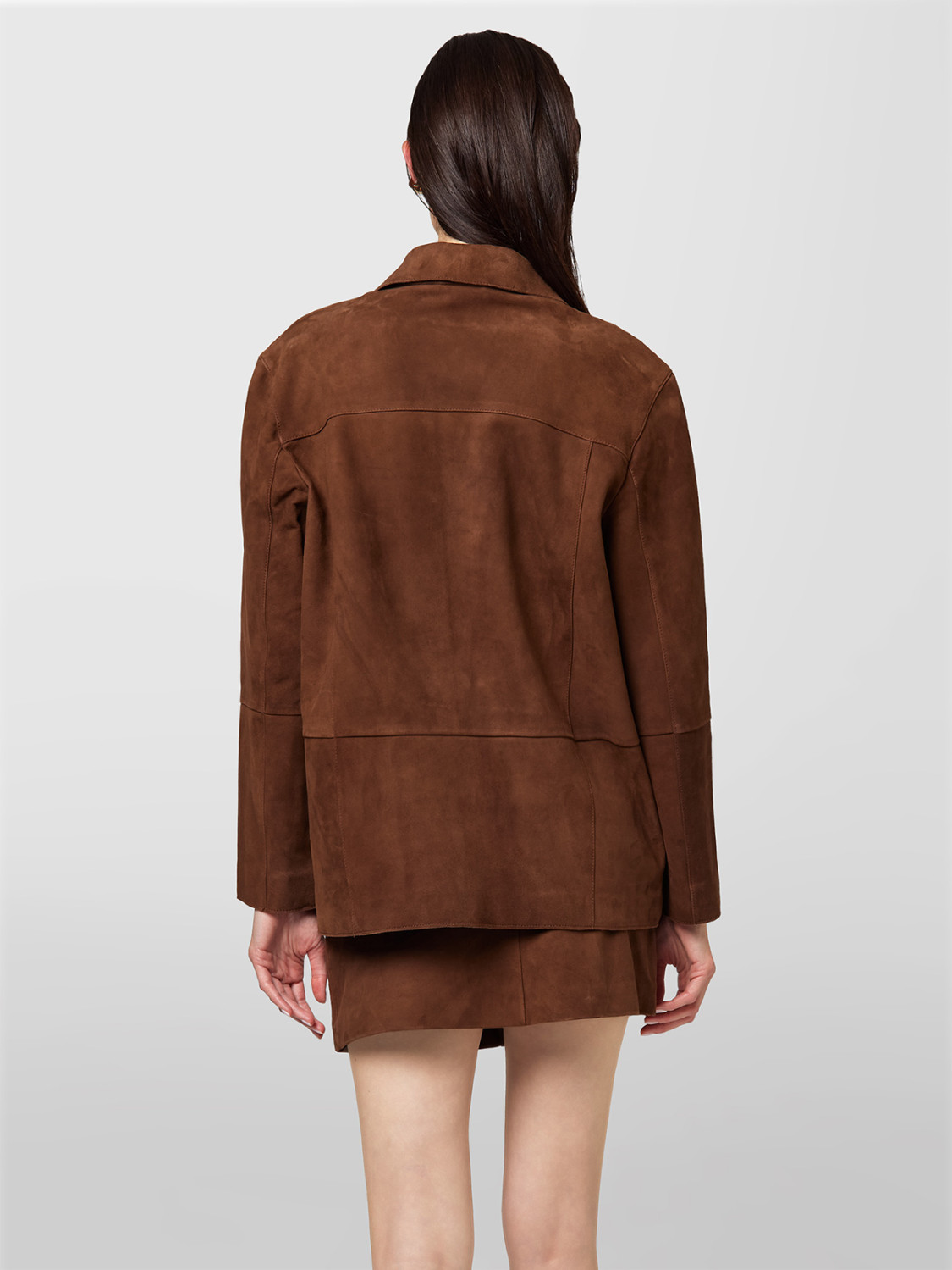 ALPHA STUDIO: BLAZER EN DAIM