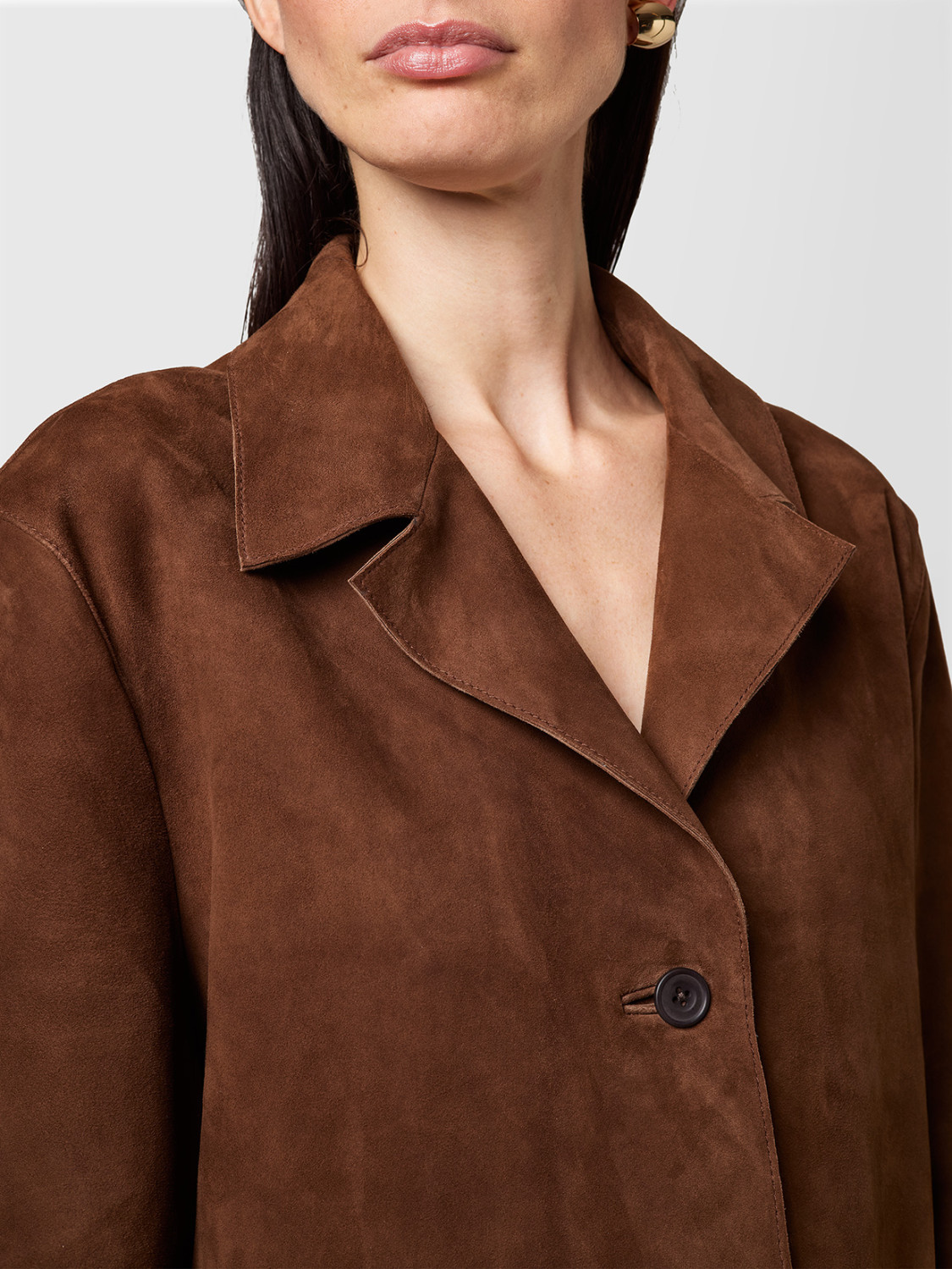 ALPHA STUDIO: BLAZER EN DAIM