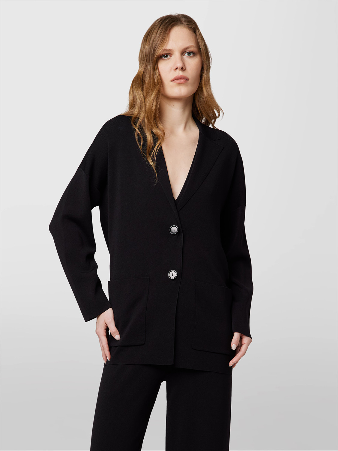 ALPHA STUDIO: BLAZER TAILORING KNIT