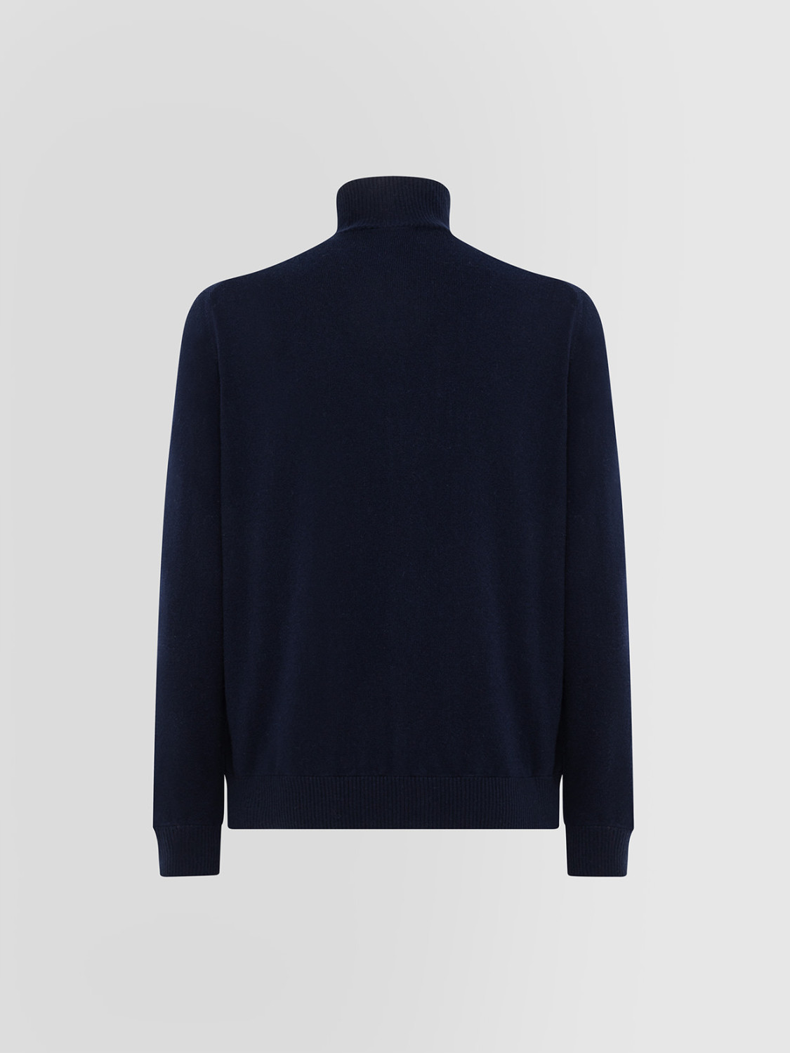 ALPHA STUDIO: BASIC BLOUSON IN CASHMERE WITH ZIP