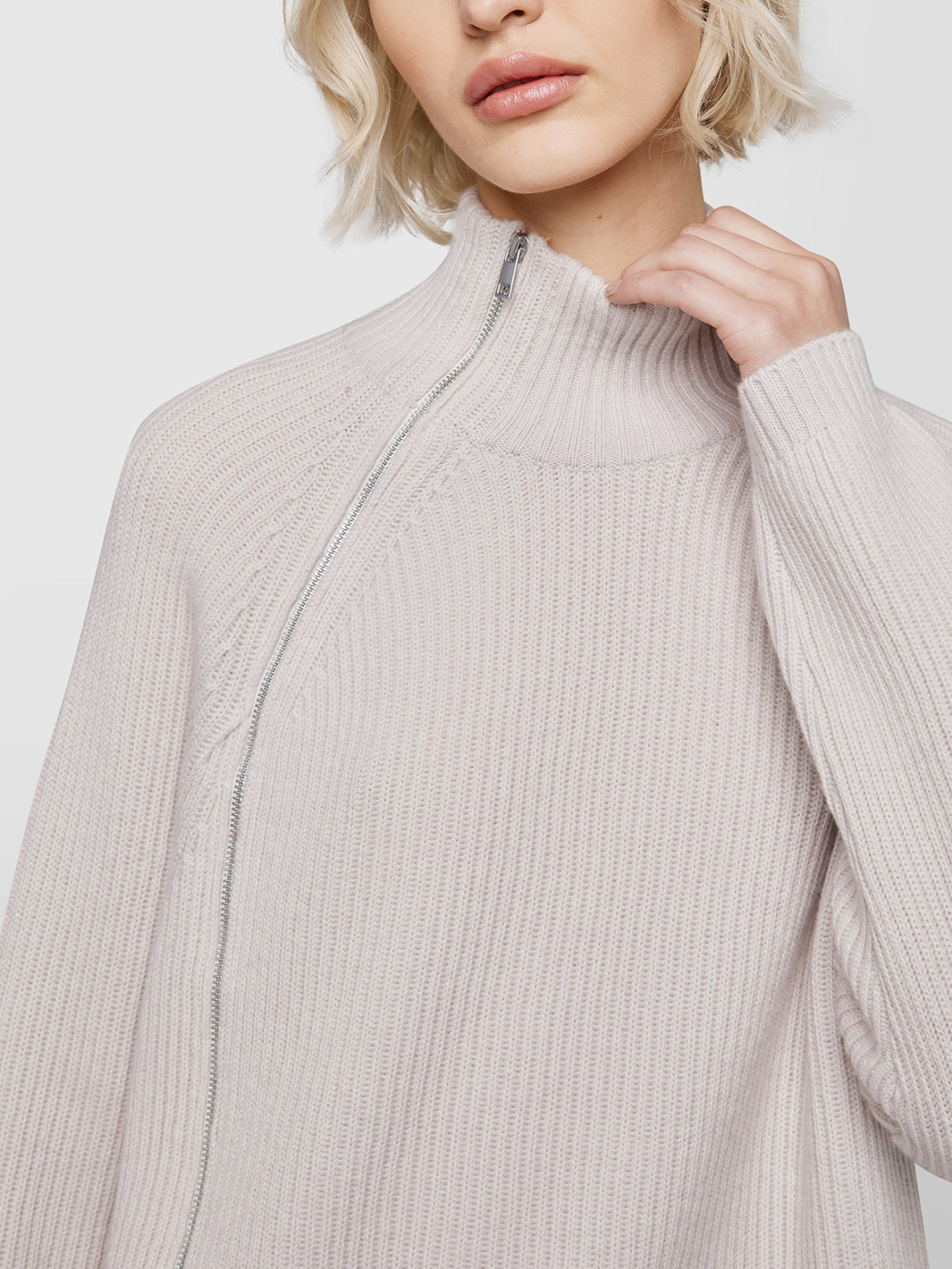 ALPHA STUDIO: BLOUSON ZIP CONTEMPORÁNEO DEPORTIVO