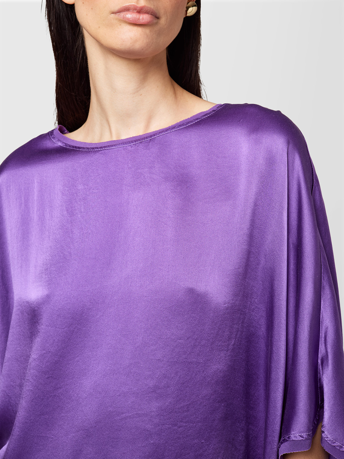 ALPHA STUDIO: BLUSA SETA SATIN