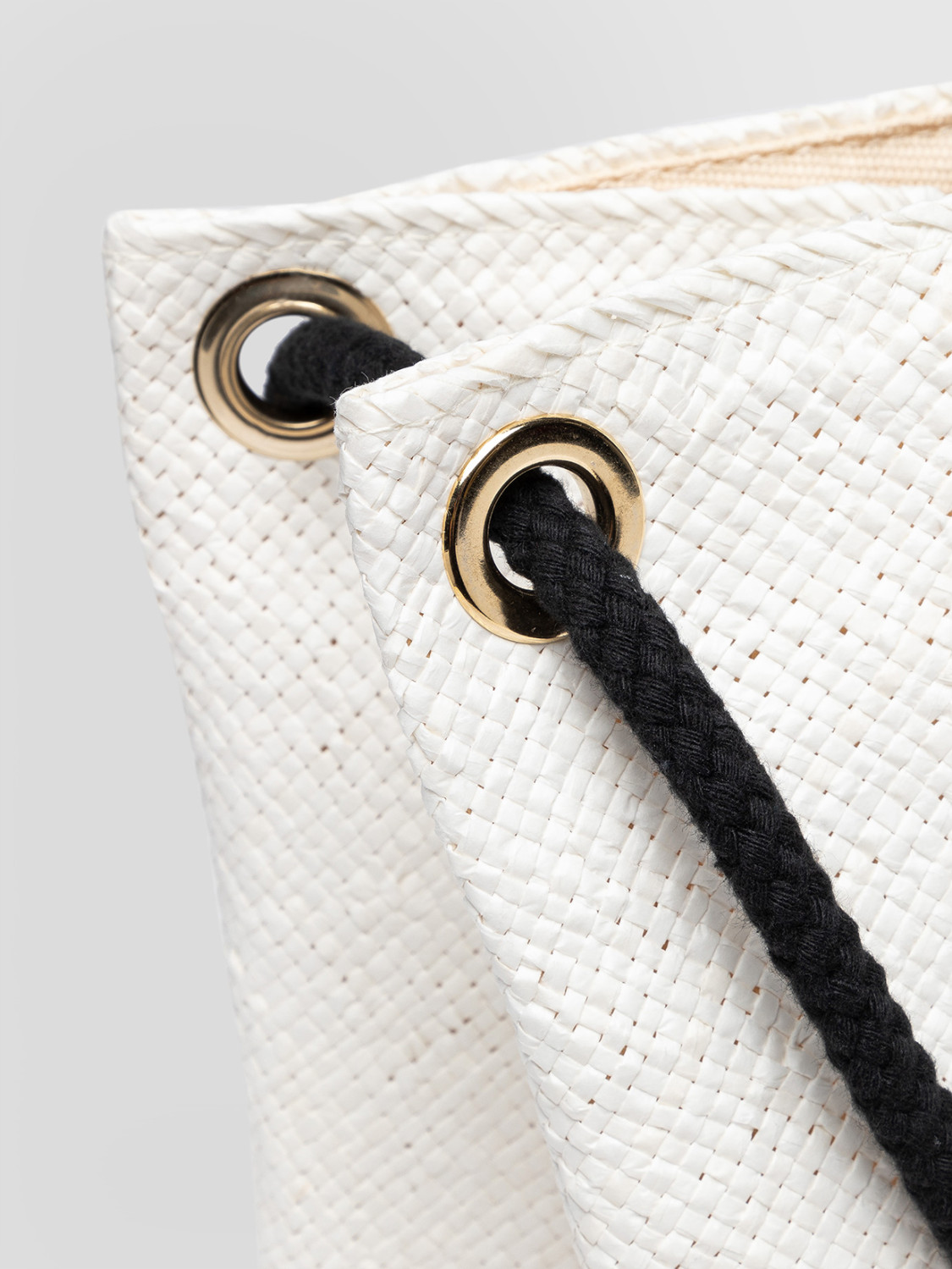 ALPHA STUDIO: BORSA CONO MANICI IN CORDA