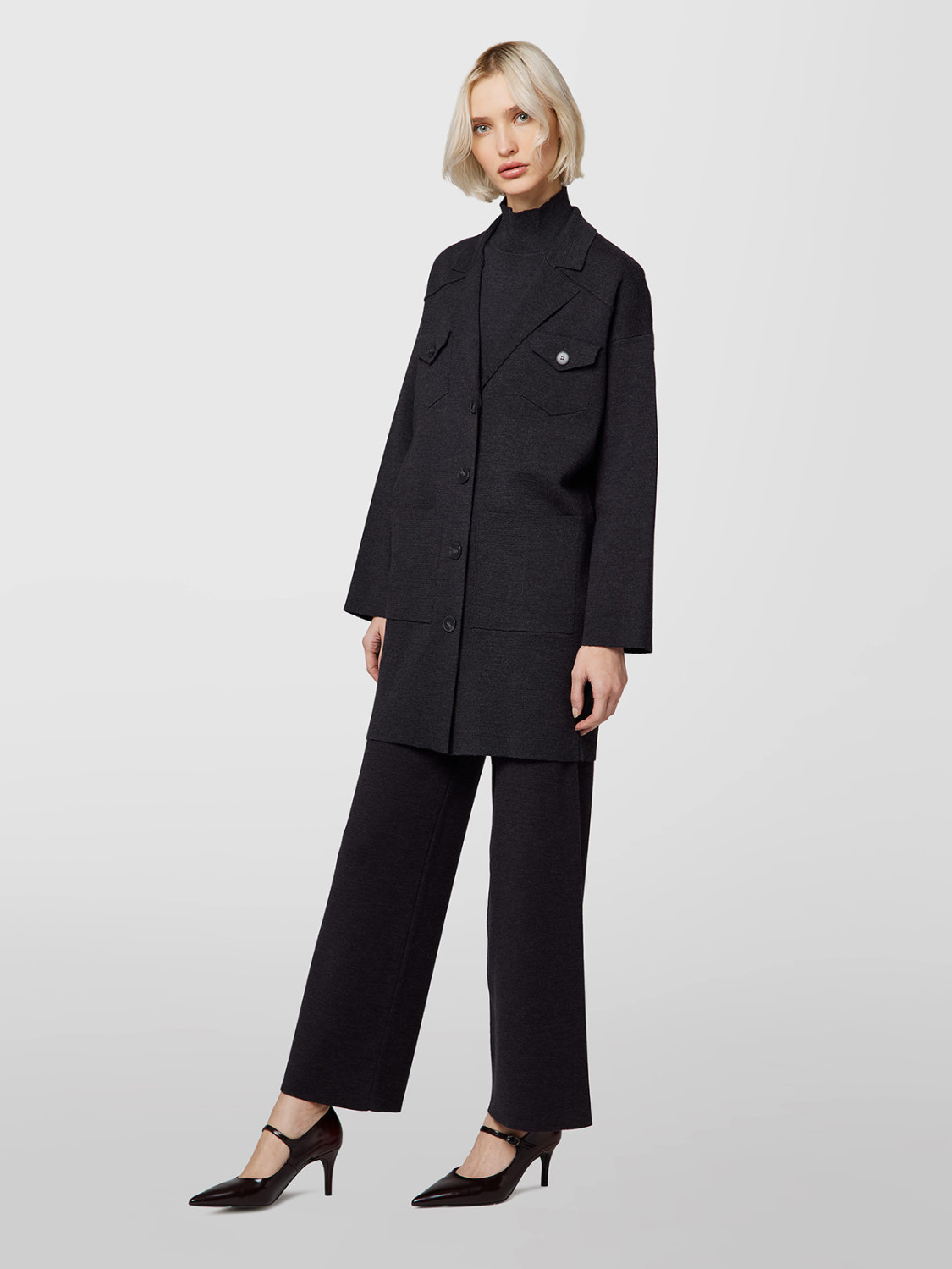 ALPHA STUDIO: CABAN EN MAILLE