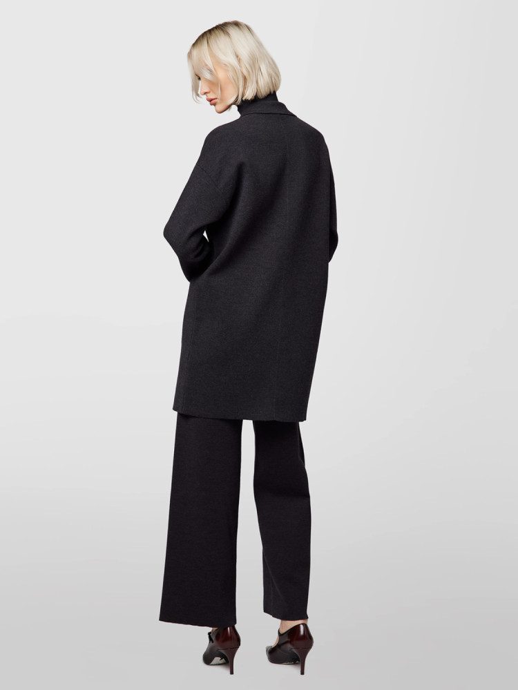 CABAN IN MAGLIA STOFFA