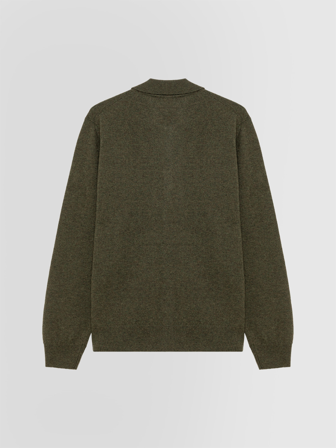 ALPHA STUDIO: CHEMISE BASIC UNIE EN LAINE GEELONG
