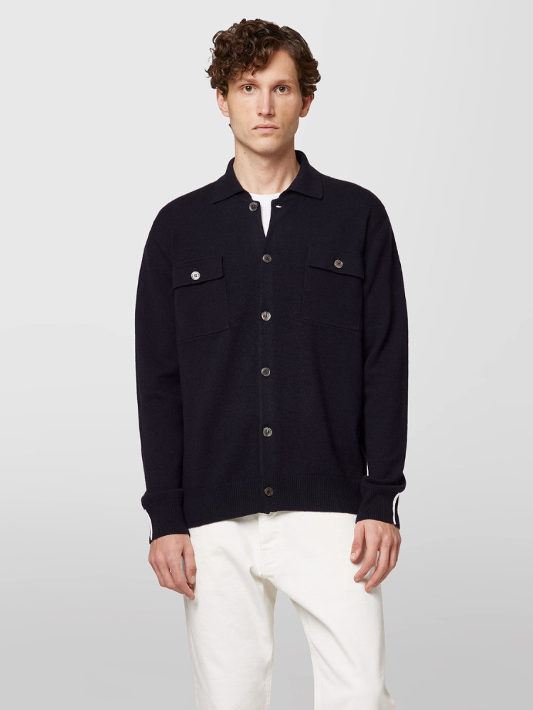 CAMICIA BASIC IN LANA GEELONG