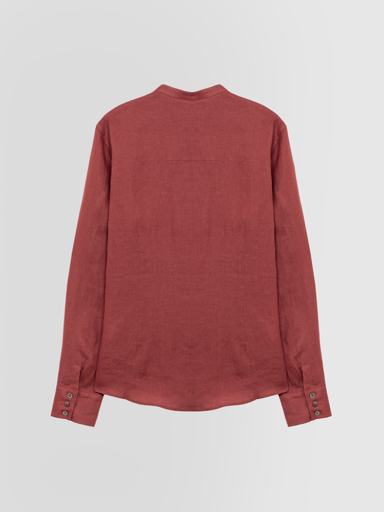 CAMICIA GURU IN LINO