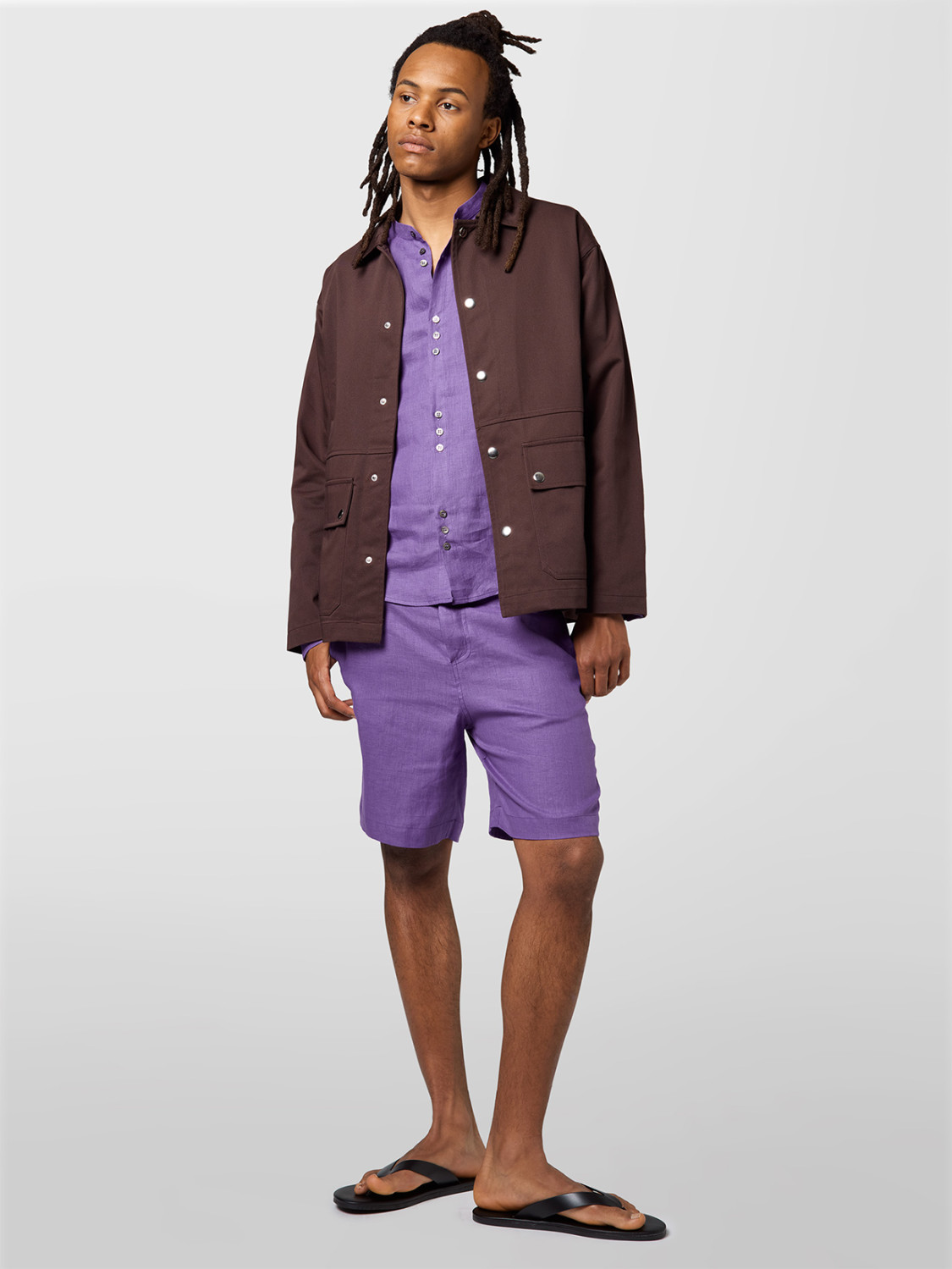 ALPHA STUDIO: GURU LINEN SHIRT