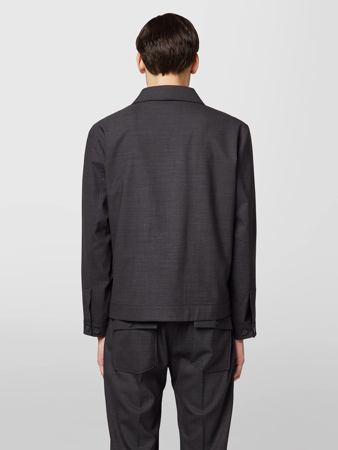 ALPHA STUDIO: CAMICIA IN FRESCO LANA