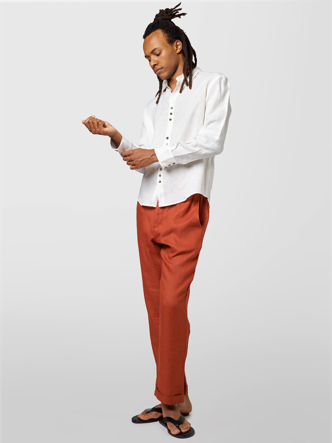 ALPHA STUDIO: CAMICIA IN LINO