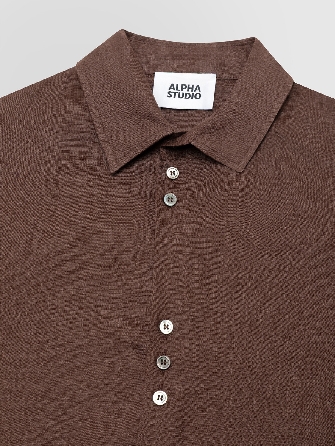 ALPHA STUDIO: CAMICIA IN LINO