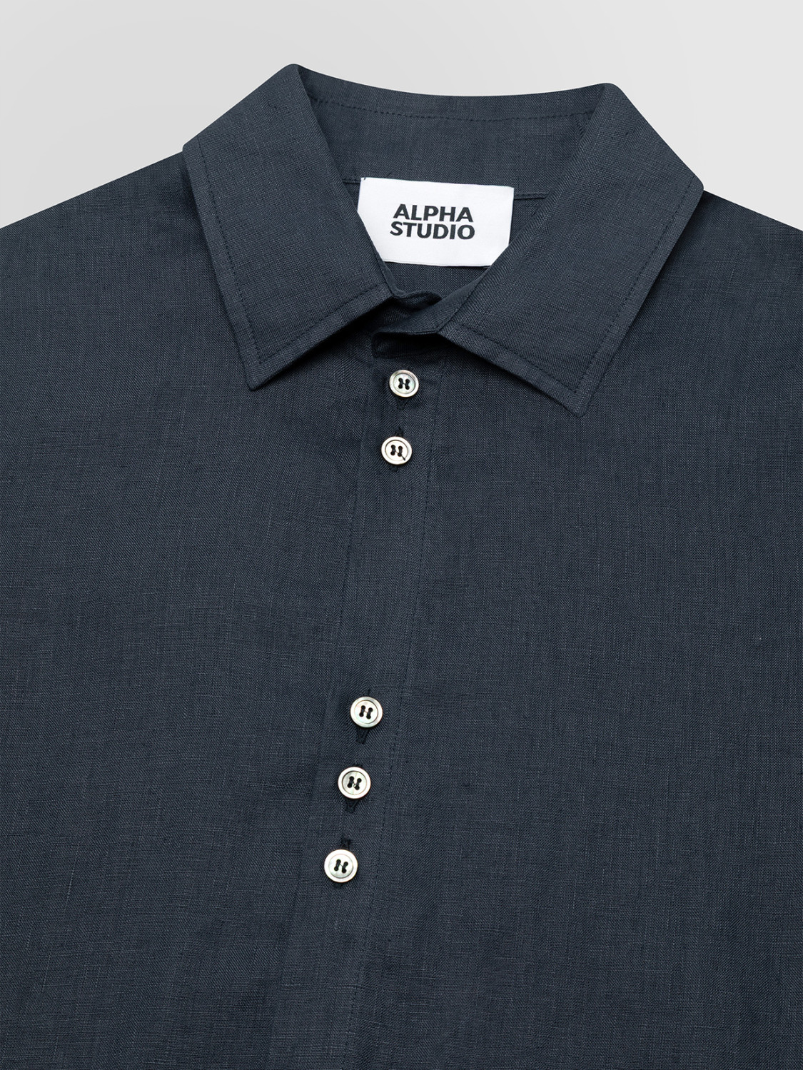 ALPHA STUDIO: CAMICIA IN LINO