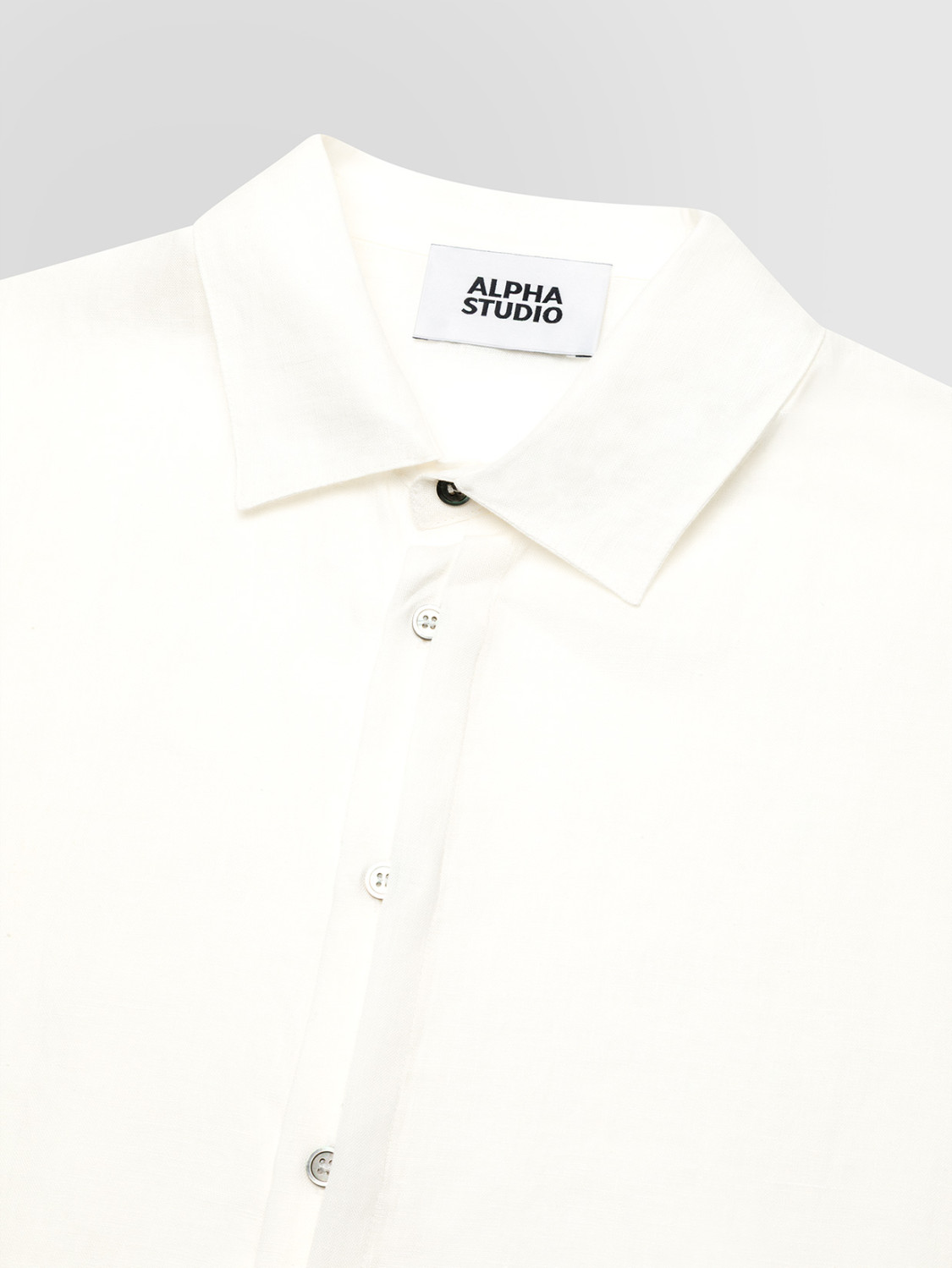 ALPHA STUDIO: CAMICIA IN LINO