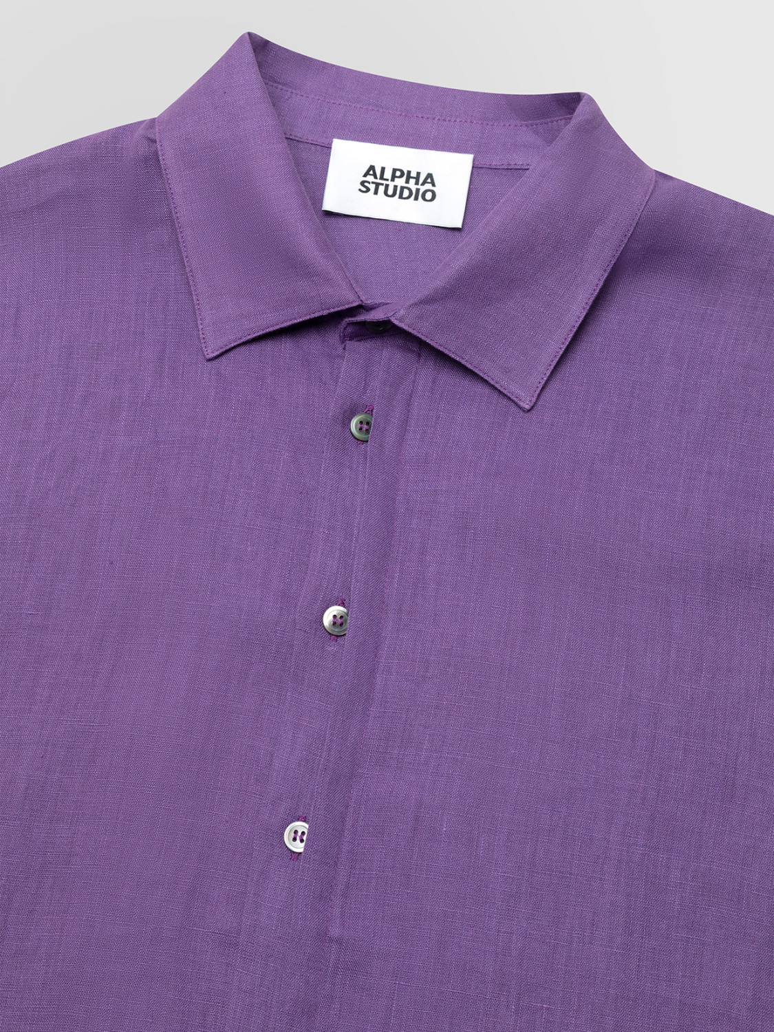 ALPHA STUDIO: CAMICIA IN LINO