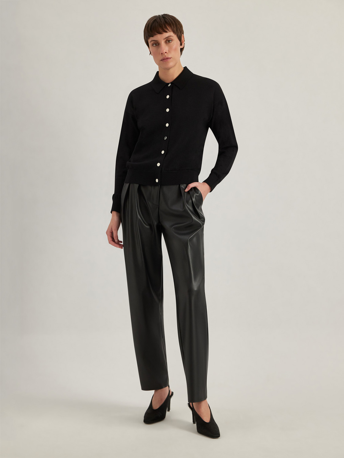 ALPHA STUDIO: SHIRT IN MERINO WOOL