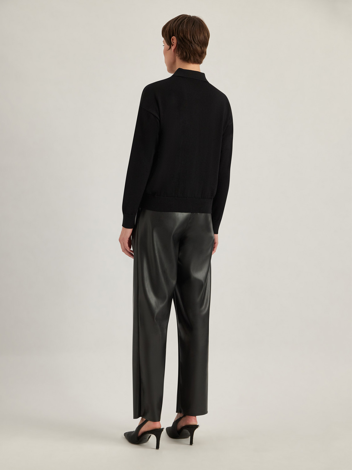 ALPHA STUDIO: SHIRT IN MERINO WOOL