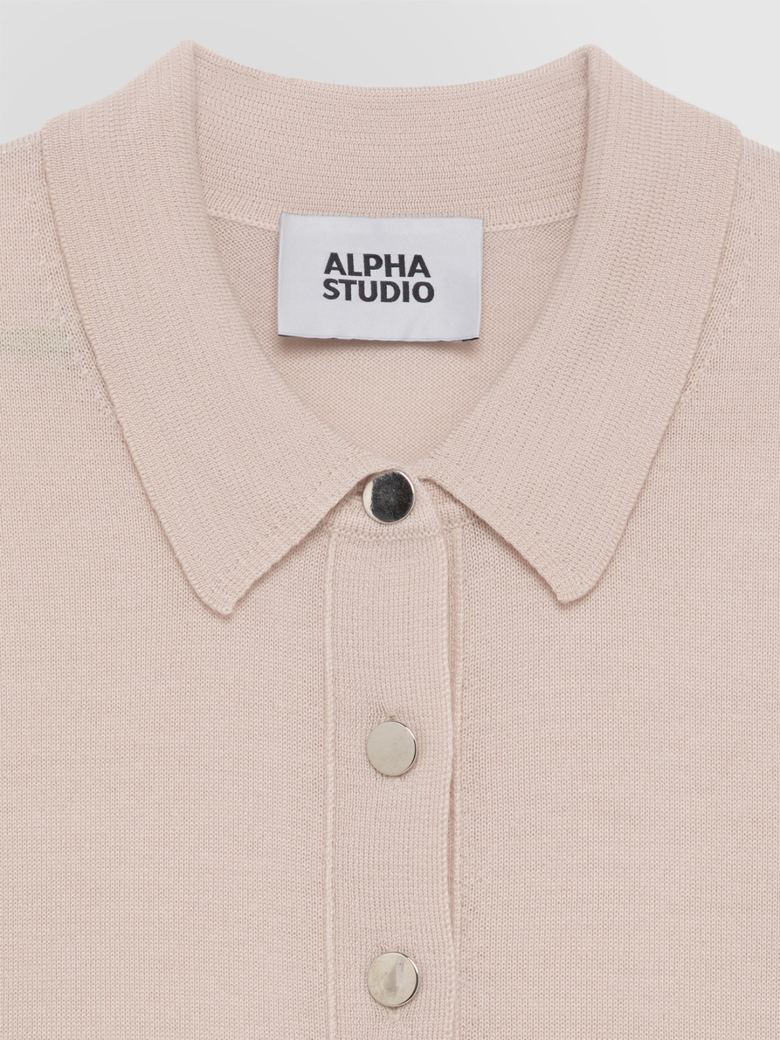 ALPHA STUDIO: SHIRT IN MERINO WOOL