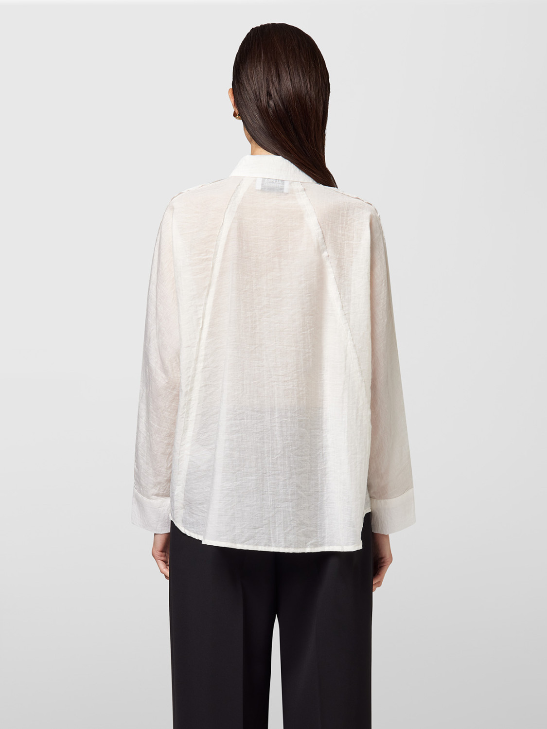 ALPHA STUDIO: CAMISA DE MUSLÍN