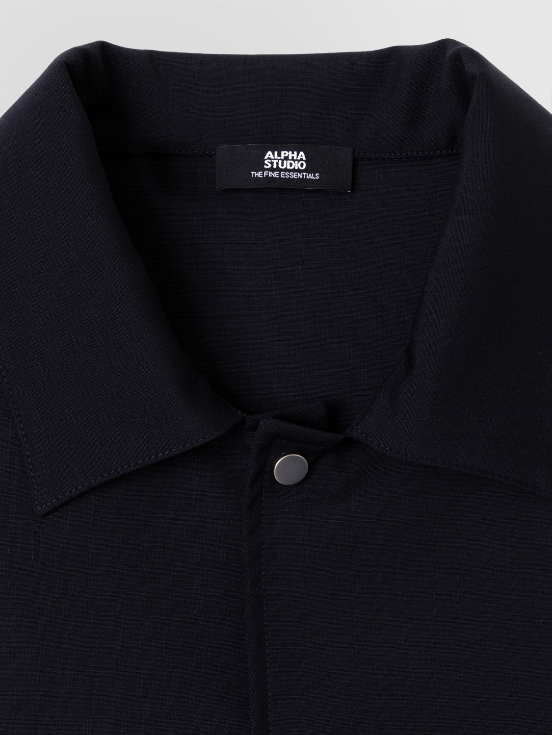 ALPHA STUDIO: CAMICIA OVER IN TELA DI LANA