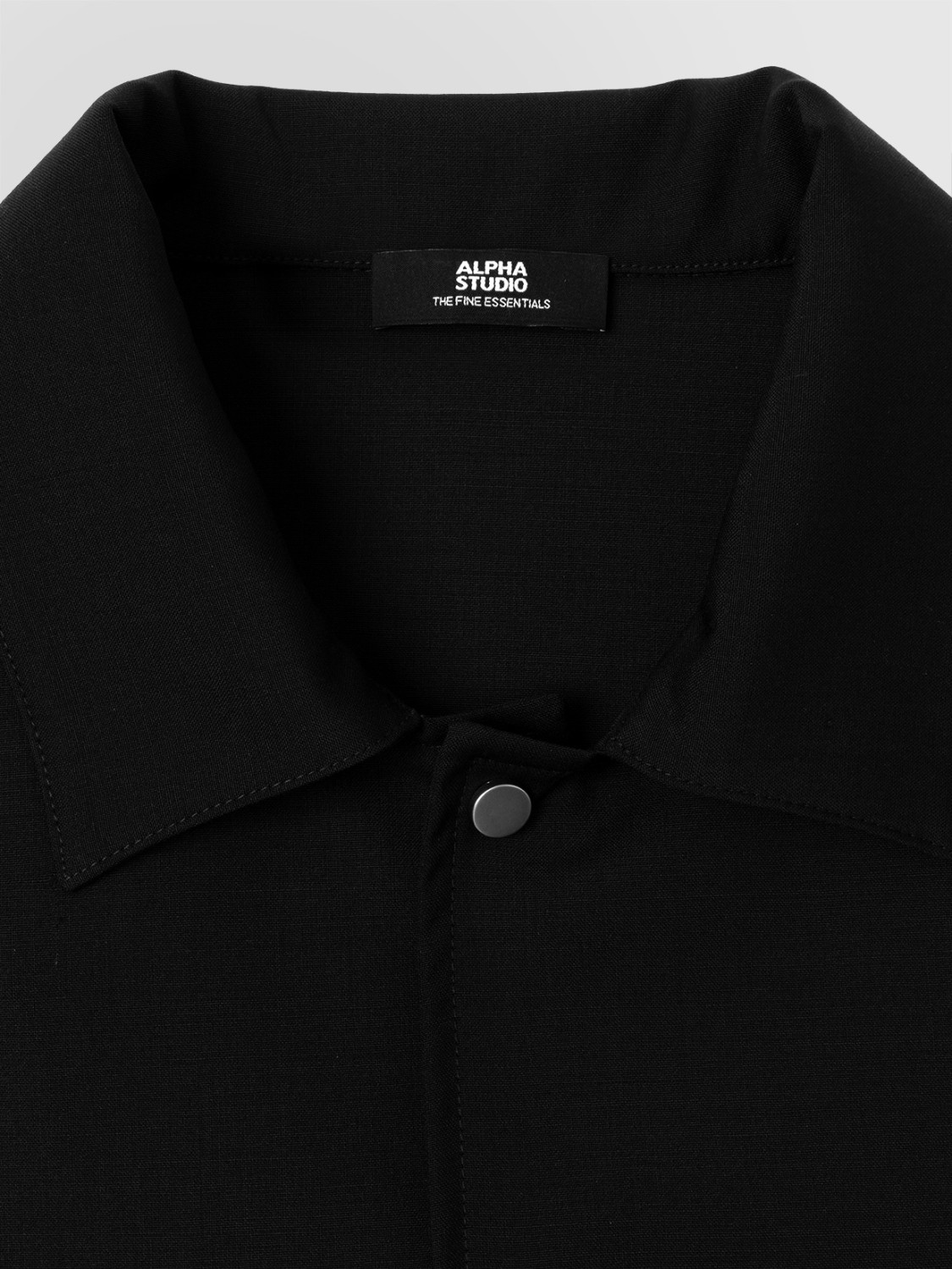ALPHA STUDIO: CAMICIA OVER IN TELA DI LANA