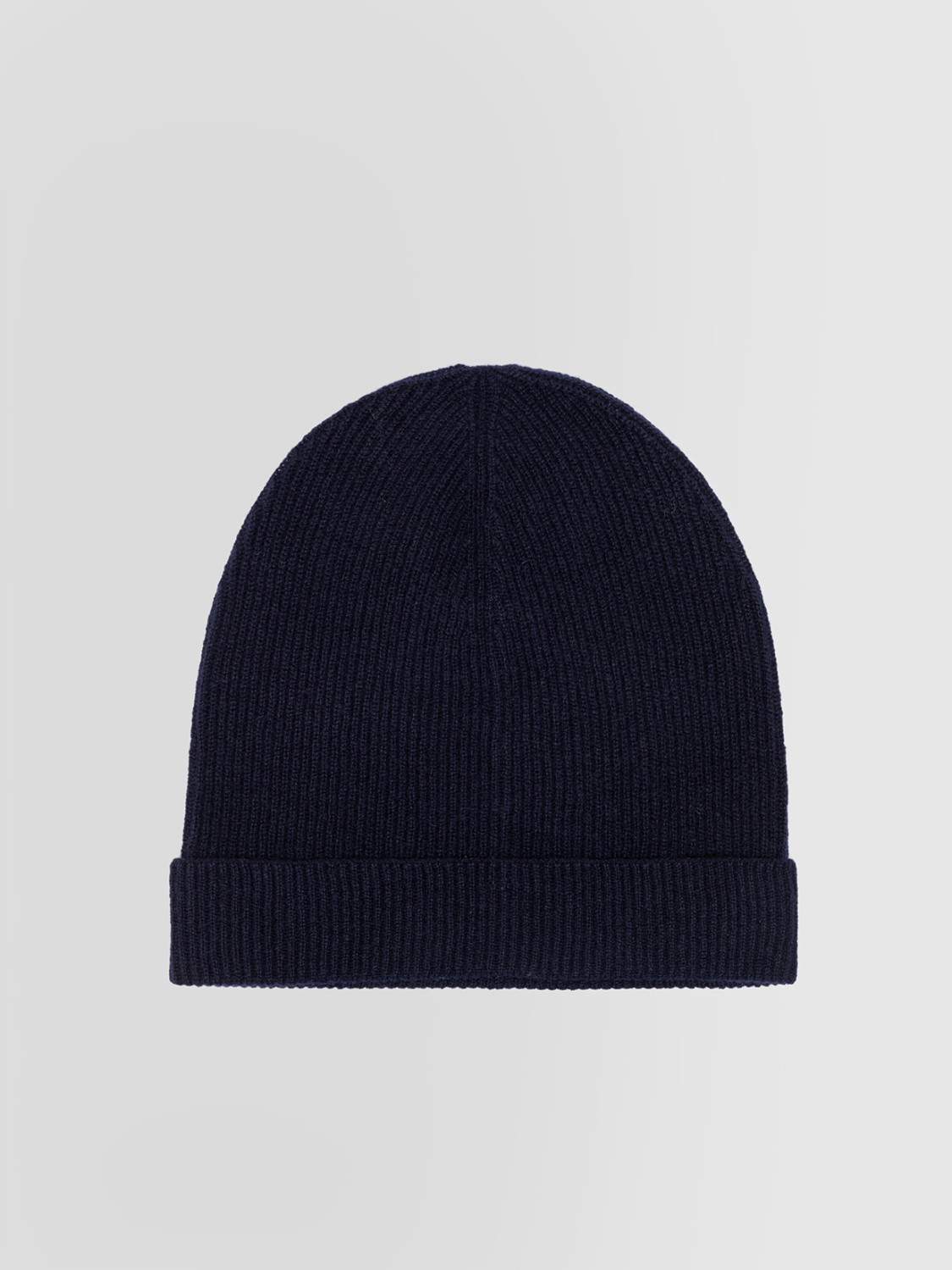 ALPHA STUDIO: RIBBED HAT IN CASHMERE