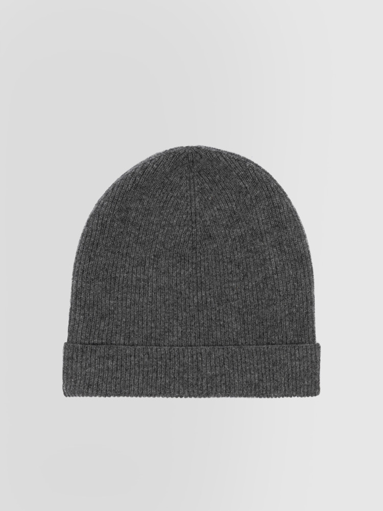 RIBBED HAT IN CASHMERE