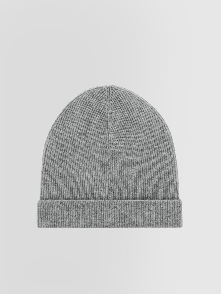 RIBBED HAT IN CASHMERE