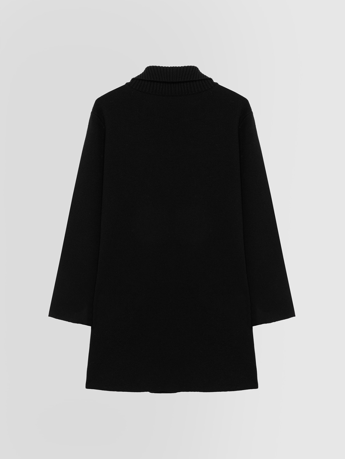 ALPHA STUDIO: DOUBLE-BREASTED COAT IN GEELONG WOOL