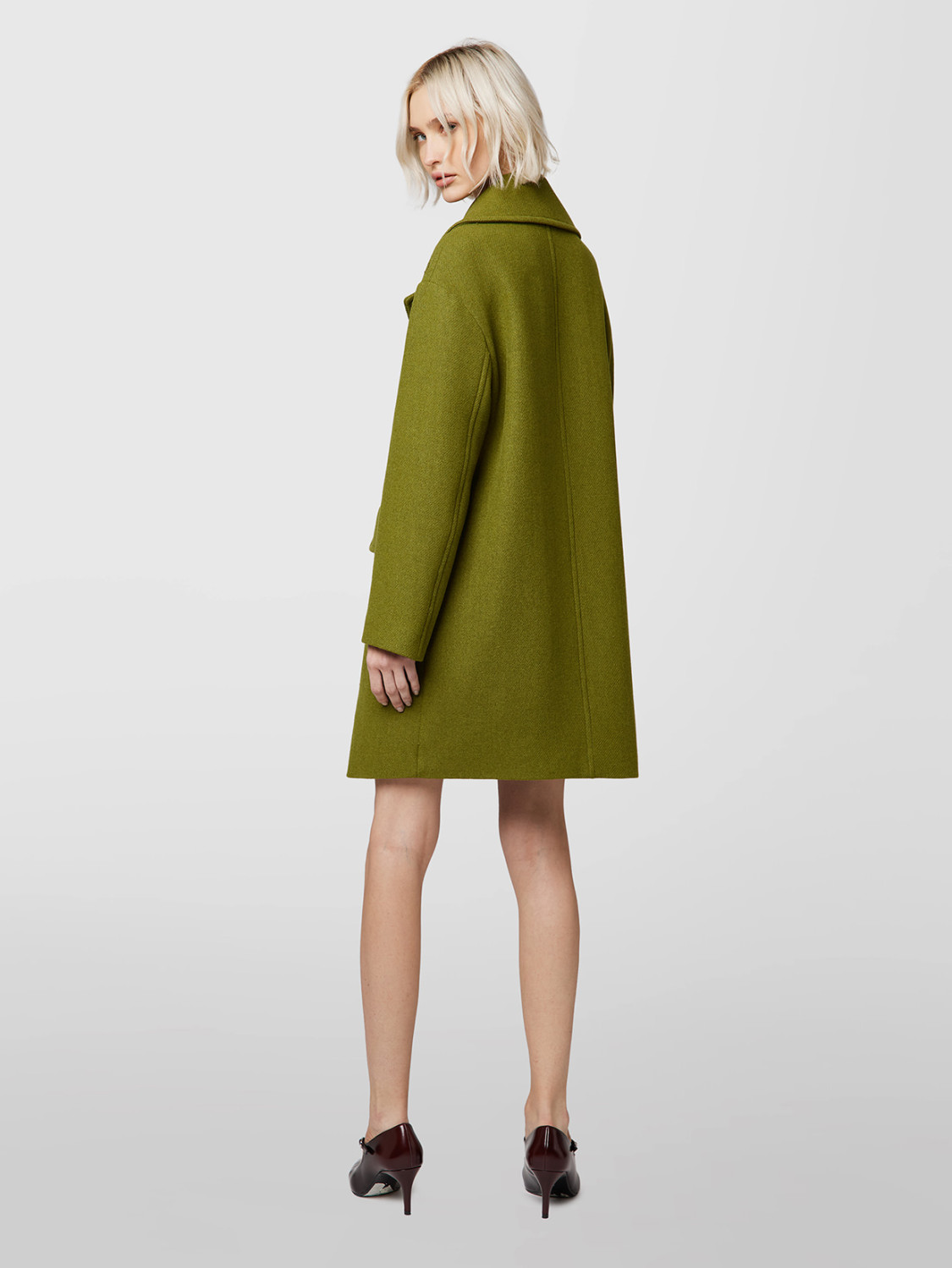 ALPHA STUDIO: CAPPOTTO DOPPIOPETTO IN PANNO LANA