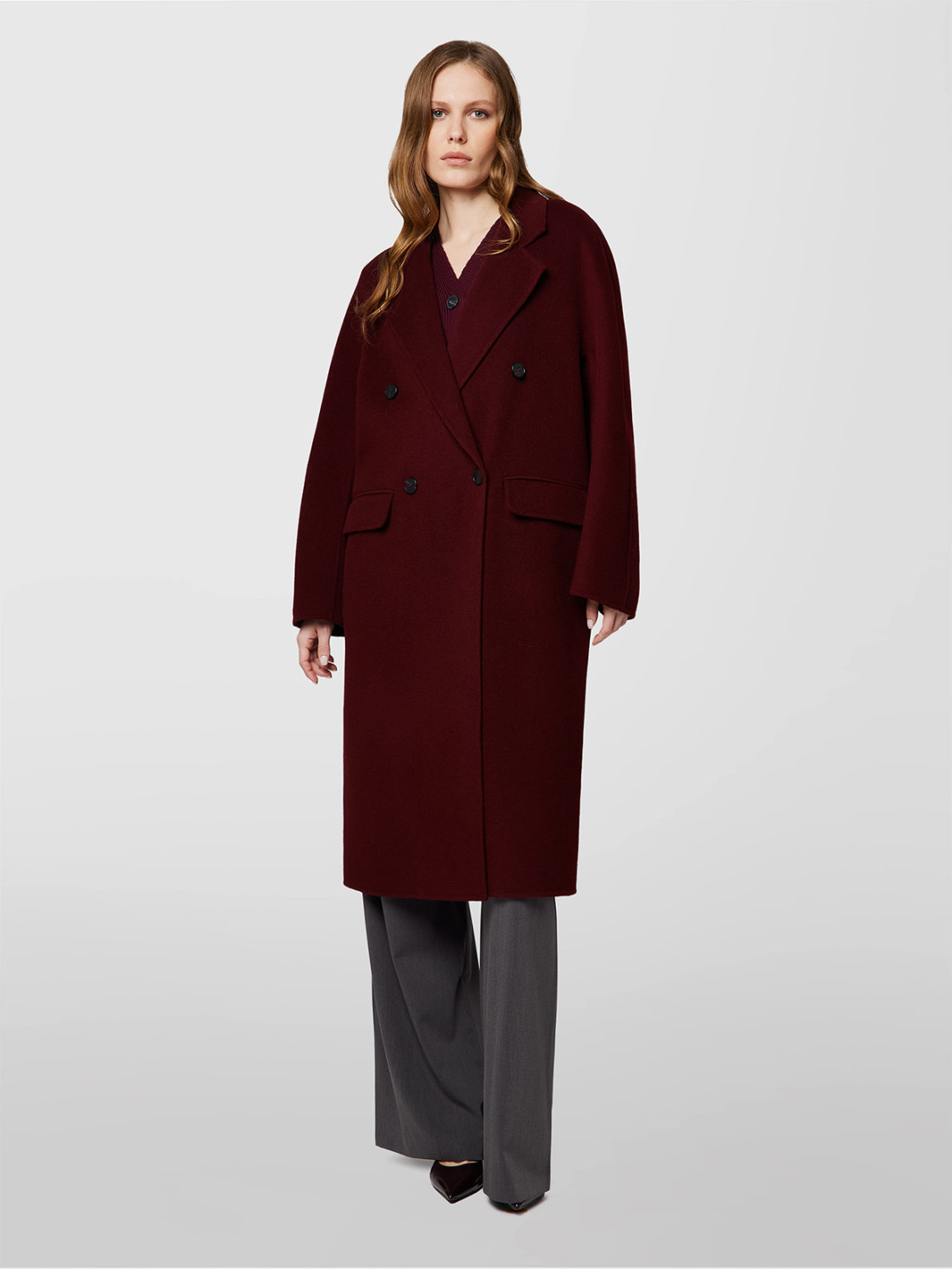 ALPHA STUDIO: MANTEAU DOUBLE