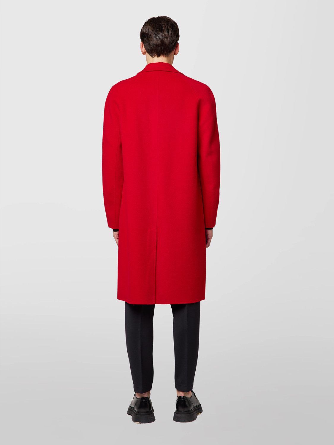 ALPHA STUDIO: LONG DOUBLE REVER COAT